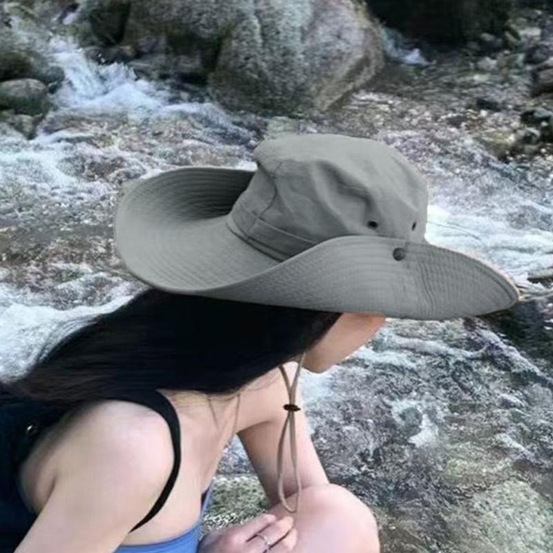 Sonnenhut Mit Breiter Krempe Leicht Faltbar Für Outdoor Wandern Angeln Strandaktivitäten