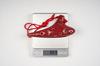 TNG Ocarina Musical Instrument Holes High Quality Single SC Ocarina Tube Playing Glazed Finish [12 / Soprano/C Key/Red] (with Strap)