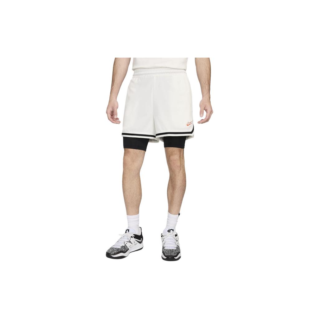 New Nike SS24 Basketball Shorts Men's White FN8097-133