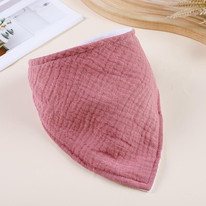 Baby Bibs Infant Cotton Bib Newborn Baby Items Triangle Scarf Feeding Saliva Towel Bandana Burp Cloth Boys Girls Shower Gift