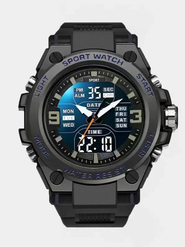 New fashion sports simple handsome cool men's electronic watches business 6/2000 design sense