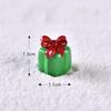 Santa Mini Christmas Claus Snowman Micro Landscape Miniatures Ornament Figurines