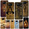 Egypt Nefertiti Anubis Ankh Pharaoh Phnoe Case for Xiaomi Poco X5 X6 X7 Pro X4 Gt F7 Ultra M8 M7 Redmi 15C 15 13C 13 12C 12 Uniq