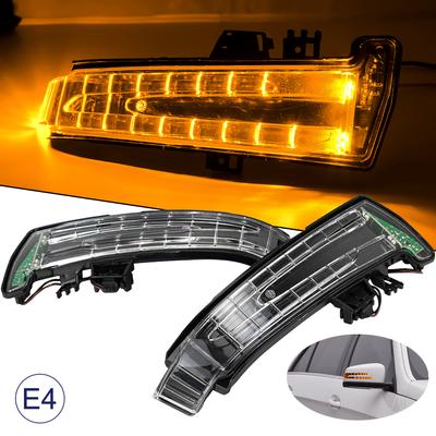 Lusterko wsteczne samochodu kierunkowskaz światła dla Mercedes-Benz W221 W212 W204 W176 W246 X156 C204 C117 X117 A207 LED lampa migająca LR