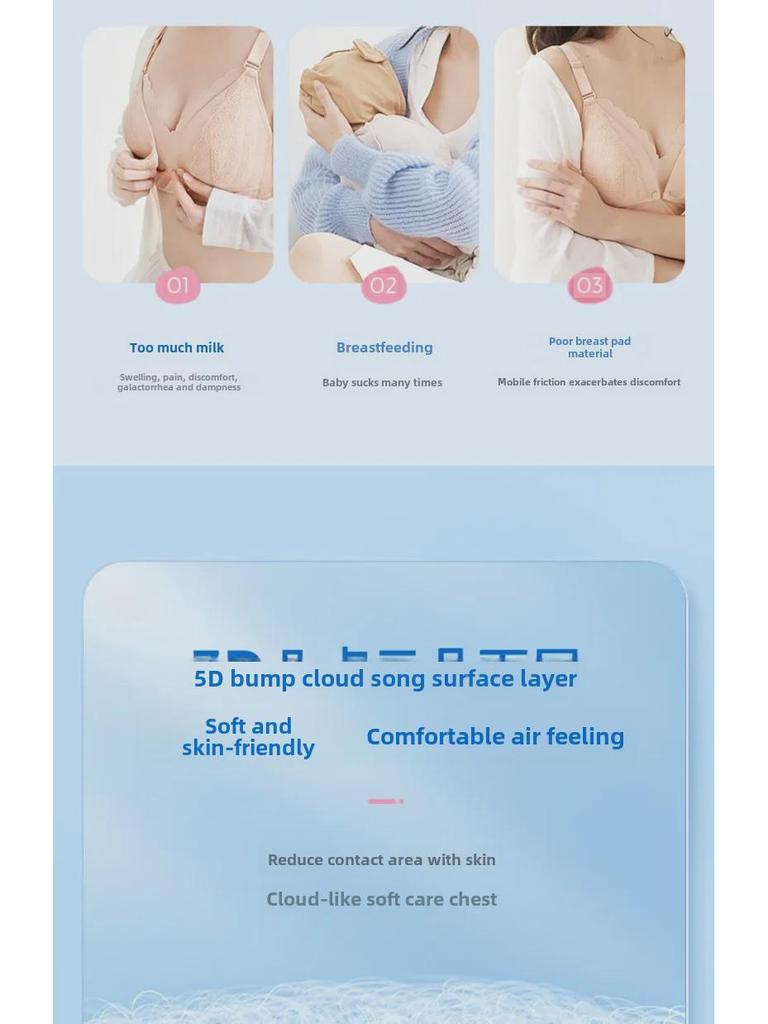 Zichu Disposable Anti-Leakage Postpartum Breast Pads for Winter - Thin Design for Lactation