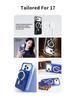 Custodia Colorata Magnetica per iPhone 17: Compatibile con iPhone 12 fino a 16, Design Trasparente per Uso Transfrontaliero e Internazionale