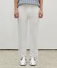Decet [Summer Linen-Like] Linen Like Cropped Tapered Jeans Dcptol4Ivory