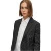 Boss Womens/Ladies Striped Notch Neck Regular Blazer