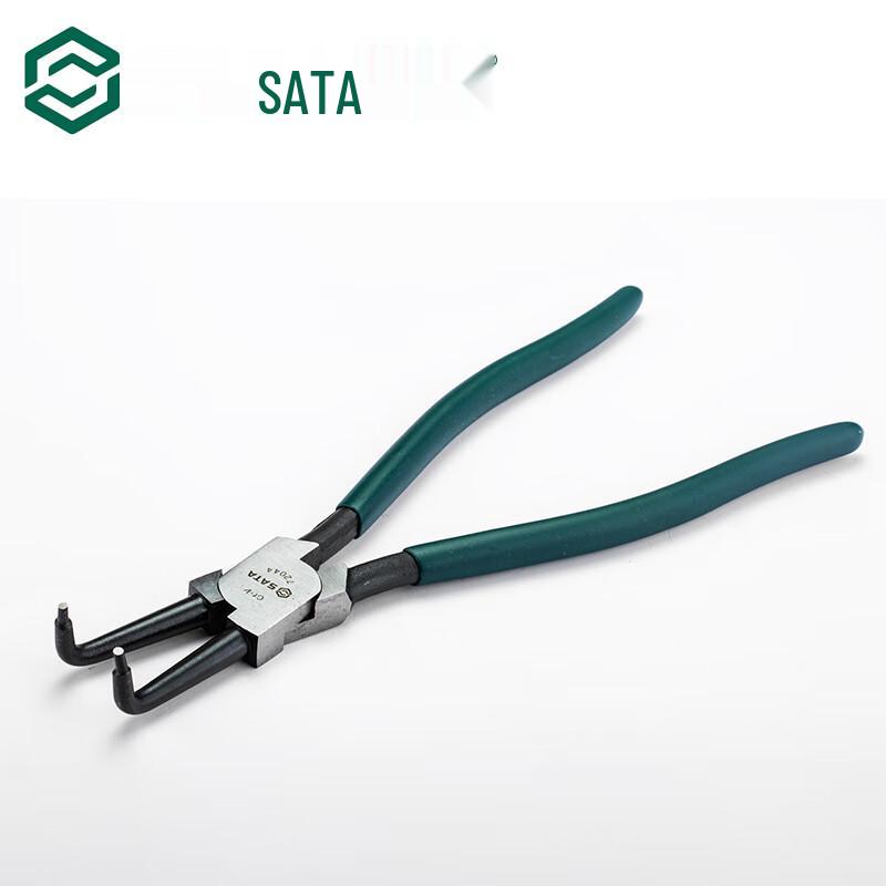 SATA German Curved Internal Circlip Pliers 13 inch