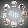 Eco-Friendly High Viscosity Transparent Hot Melt Glue Sticks for Household Glue Guns - 7/11mm Silicone Water Glue Strip