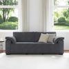 VidaXL 3-seater Sofa Dark Grey 178 Cm Velvet, Sofa, Three-seater Sofa, 3-seater Sofa In Velvet, Divan, Sofa 4105278