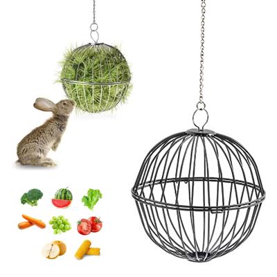 Závěsný krmítko pro kuřata Hamster Králík Miska na pamlsky Zeleninový řetězový míček Drůbež Držák na ovoce s nastavitelnou výškou Řetěz z nerezové oceli