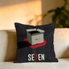 Classic movie The Seen Pillow Case Square DoubleSided Sofa Cushion Cover Bedroom Bedside Pillow