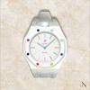 ROYAL POP | Ceramic Rubber Series | White X White | 12 O'clock