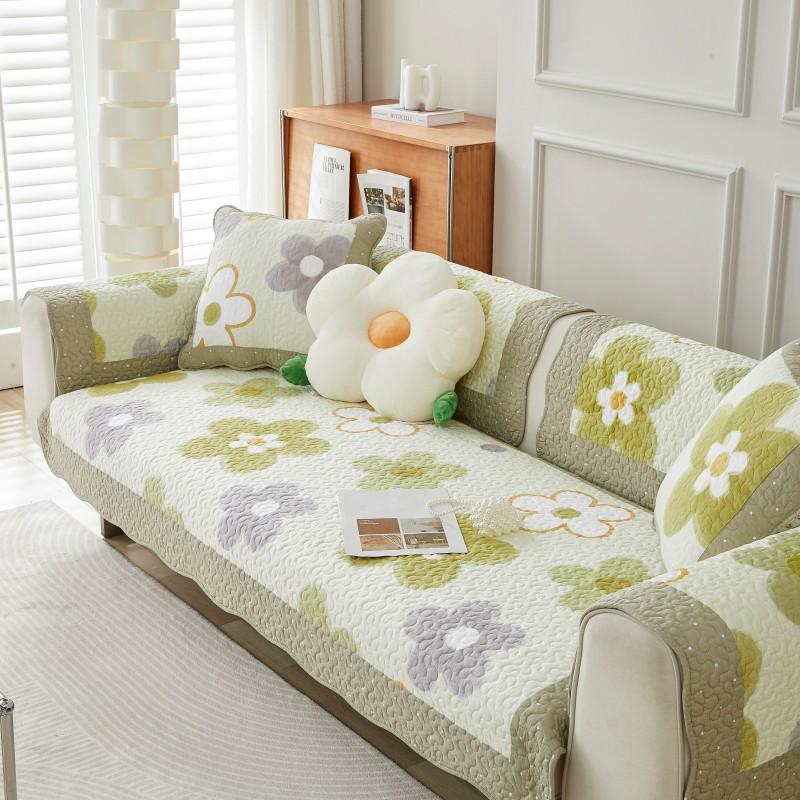 Anti-cat Scratch Sofa Cushion Cover, Universal In All Seasons, Non-slip, Nordic Simple Modern Fabric Seat Cushion, Sofa Cover, Towel