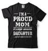 Stolze Mama einer tollen Tochter T-Shirt Tee Geschenk für Mama Muttertag T-Shirt
