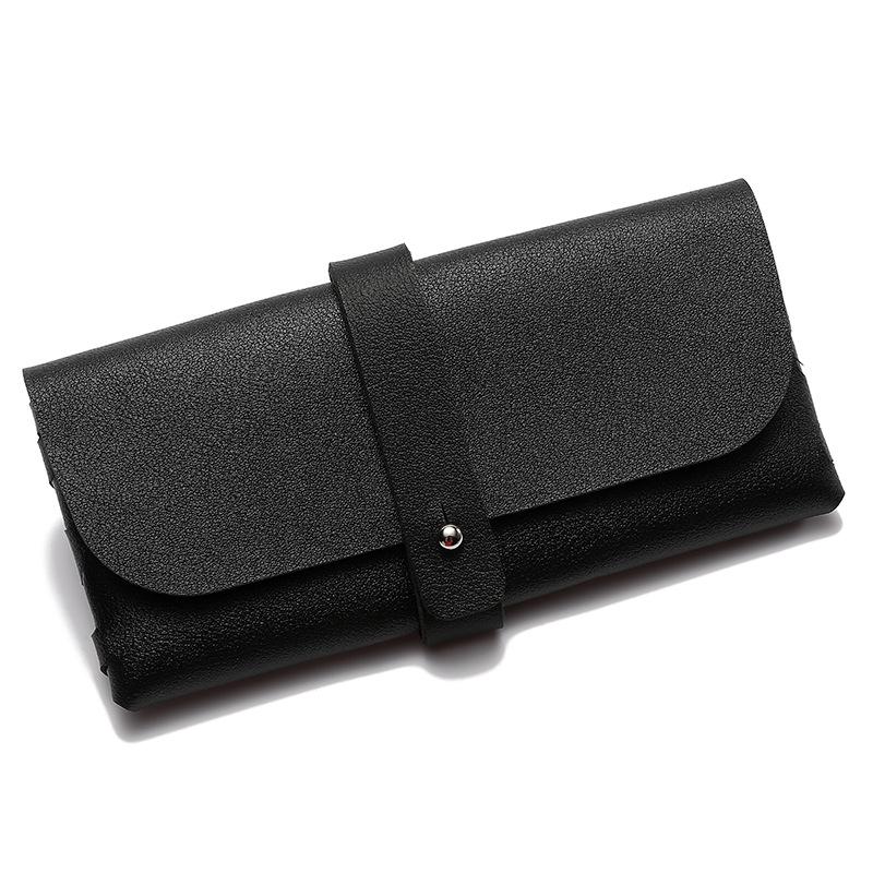 

Футляр для очков с кнопками из ПВХ-кожи, мягкая сумка, чехол для очков, портативный чехол для солнцезащитных очков, сумка для солнцезащитных очков