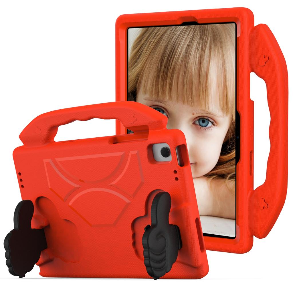 Für Samsung Galaxy Tab A9+ Schutzhülle Anti-Sturz EVA Tablet-Hülle mit Daumenaufsteller