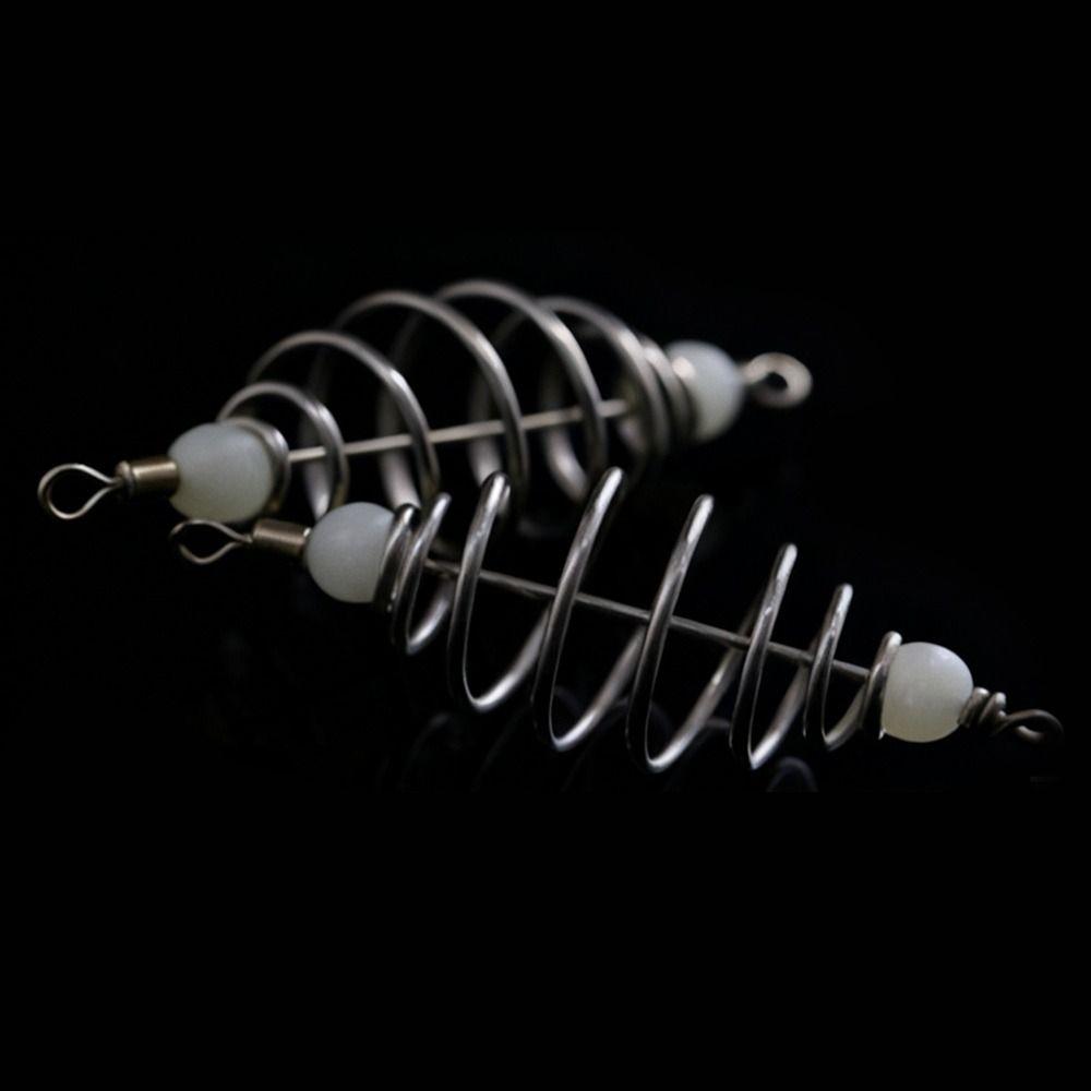 10pcs Luminous Luminous Spring Olive Lure 67mm Inline Hanging Tackle Tackle Spring Lure  Fishing