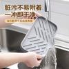 Silicone Soap Dish Bathroom Kitchen Draining Mat Storage Tray Creative Soap Dish