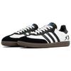 adidas Eredeti SAMBA OG Wan Hua Nong, Fordított Fekete, Bevásárlótáska Kopásálló Alacsony szárú Német Hadsereg Tornacipők B75807(Team1023-S-BOX)