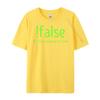 Lustiges Falsch Es Weil Es Wahr Computerprogrammierung Grafik T-Shirts Herren Baumwollhemden Für Herren Mardi Gras