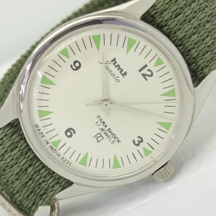 

Б/У HMT JANATA индийские мужские механические часы a412656-1 Sku007-a412656