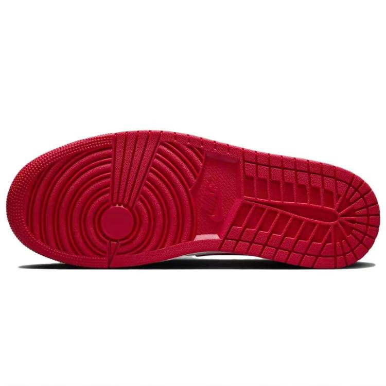 Jordan Air Jordan 1 Low top Vintage Basketball Shoes Unisex Red White Gold CZ0790-161(Team679-)