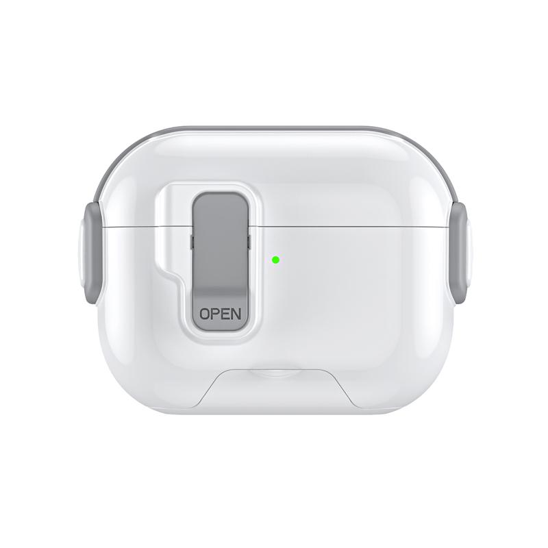 Music Fairy Magnetic Snap-On Automatic Lid Hidden Stand Earphone case Creative Design For Airpods 4 Pro 3 Pro 2/Pro