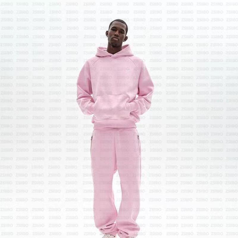 New Popular Collection Set Youth Sports Hooded Sweater Hoodie Top Pants Set
