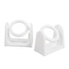 10Pcs Curtain Rod Bracket Rotatable Self Adhesive Curtain Pole Holder for Bathroom Bedroom Kitchen
