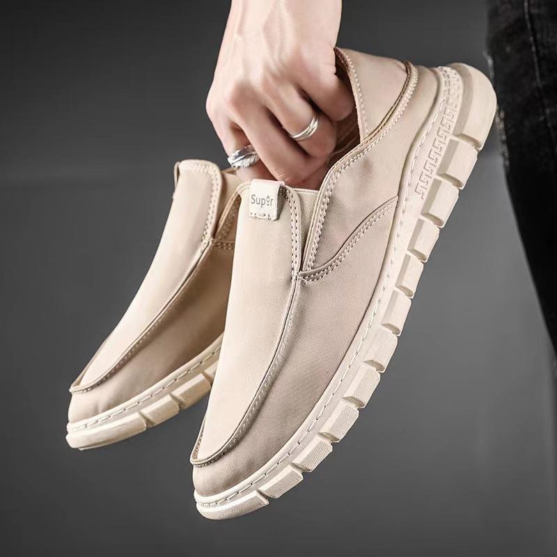 Klassische Herrenstoffschuhe im alten Peking-Stil, lässig, bequem, leicht, modisch und vielseitig, zum Hineinschlüpfen