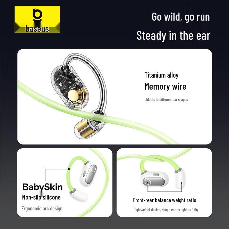 Baseus Eli Series Sport 1 Open-Ear True Wireless Earbuds