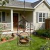 Yard Bird Feeder Garden Rainproof Wild Birds Bowl Patio Vintage Woodpecker Feeder for Finches Bluebird Outdoor Backyard Patio