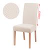 1/2/4/6 Pieces Cheap Jacquard Dining Room Chair Cover Spandex Elastic Stretch Slipcover for Kitchen Hotel Banquet Living Room