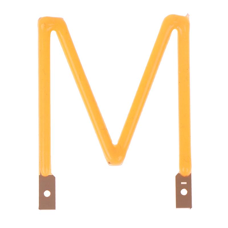 English Letter Filament Cob Led Filament Dc3V Candle Edison Yellow Diodes Party Decoration Light Accessories Diy