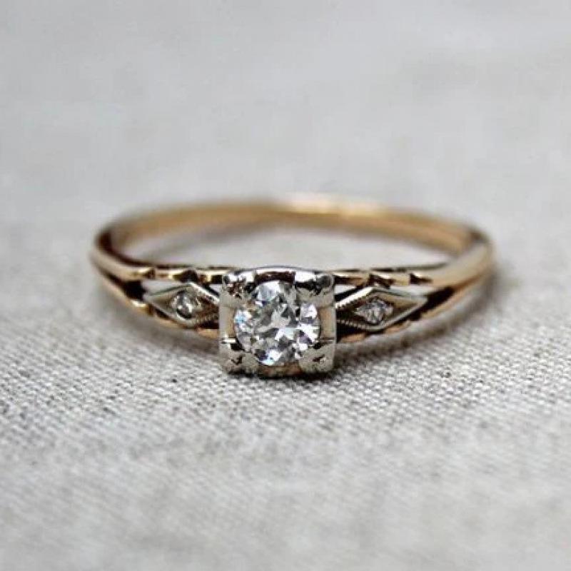 Ring Lady Vintage Exaggerated Simple Unique Women s Ring 6