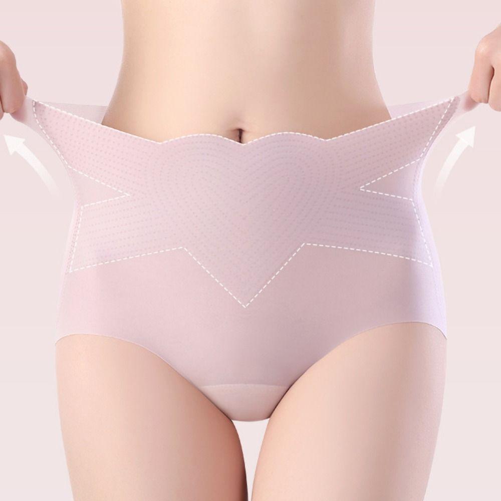 Ultra-thin Butt Lifter Briefs High Waist Seamless Underpants Postpartum Body Shaper Fitness