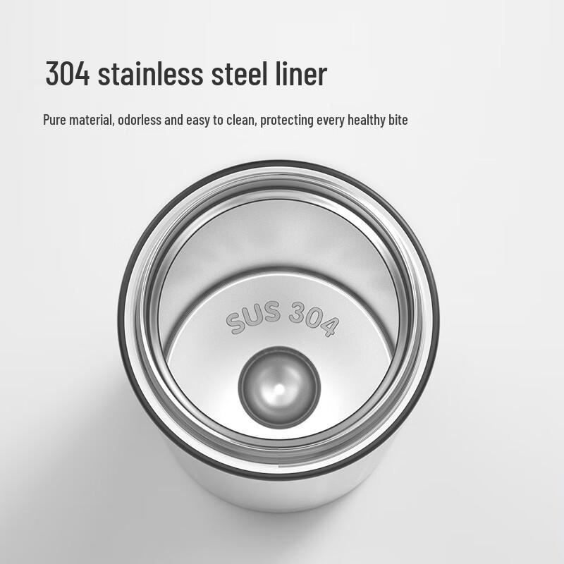 HAERS 480ml Smart Digital Display Insulated Tumbler