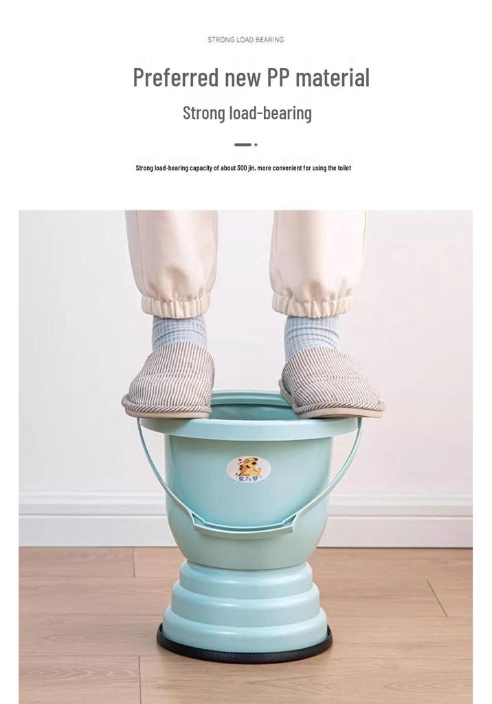 Odor-Proof Non-Slip Urinal with Lid for Pregnant Women & Elderly