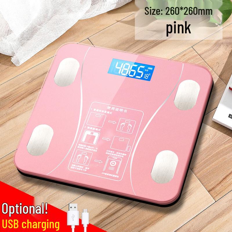 

Lotte Smart Bluetooth Body Fat Scale - Electronic Adult and Household Weight Scale Bluetooth Battery