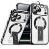 Electroplated Magnetic Bracket for iPhone 17 Pro - New Anti-Fall Protective Case for Apple 11