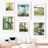 Monet Abstract Landscape Posters Exhibition Museum Wall Art Print Canvas Painting Gallery Wall Pictures For Living Room Decor