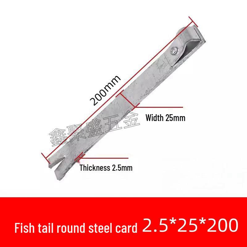 Z-Shaped & L-Shaped Steel Hook for Lightning Protection on Metal Roofs