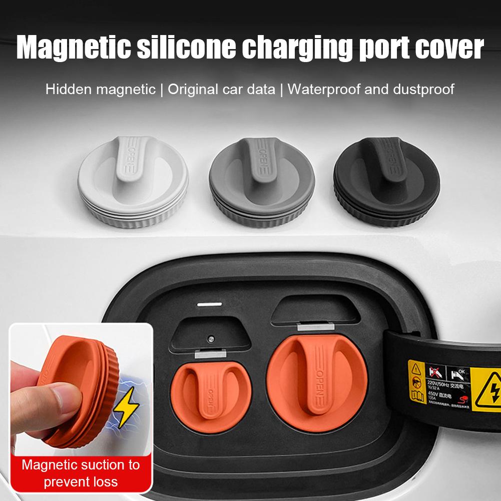 For Trumpchi GAC S7 2025 2026 Car Charging Port Waterproof Charging Accessories Cover Silicone Cover Port Slow Auto Protect N0A8