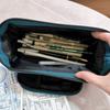 Multiple Layers Stationery Bag Multifunctional Pen Pencil Case Simple Pencil Bag  Student