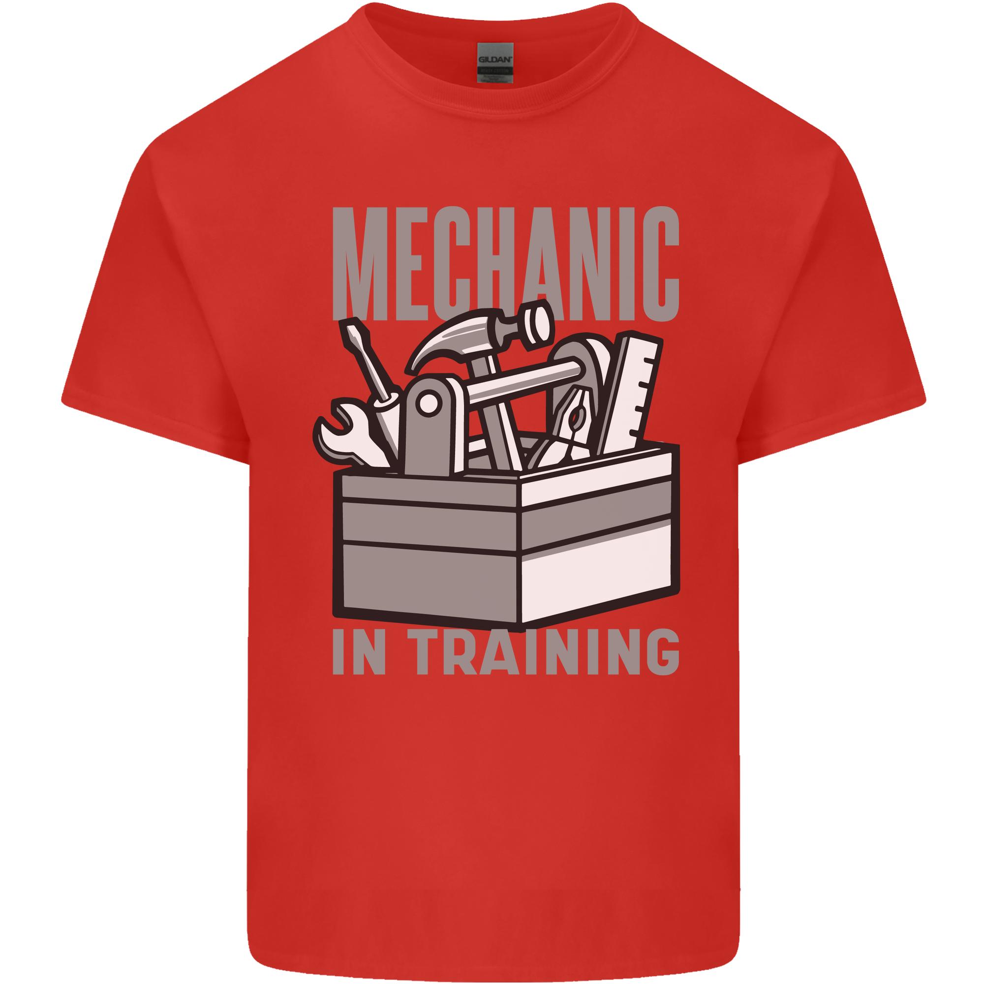 Funny Mechanic in Training Unisexs Light Cotton TShirt S