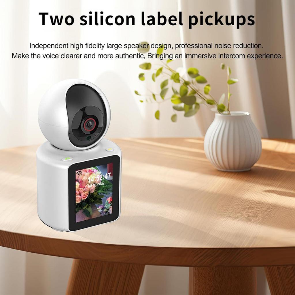 360° Indoor Wireless Camera with Two-way Video Call & Remote Mobile Access