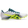 Asics Hyper Md 7 Elite Low Top Sprinting Shoes Men Sneakers White Yellow 1091A018-100