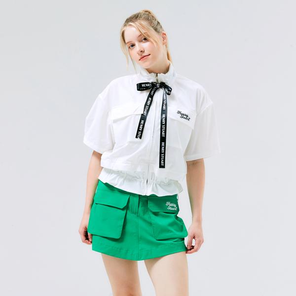 HENRY STUART Women'S Double Pocket Shorts Green